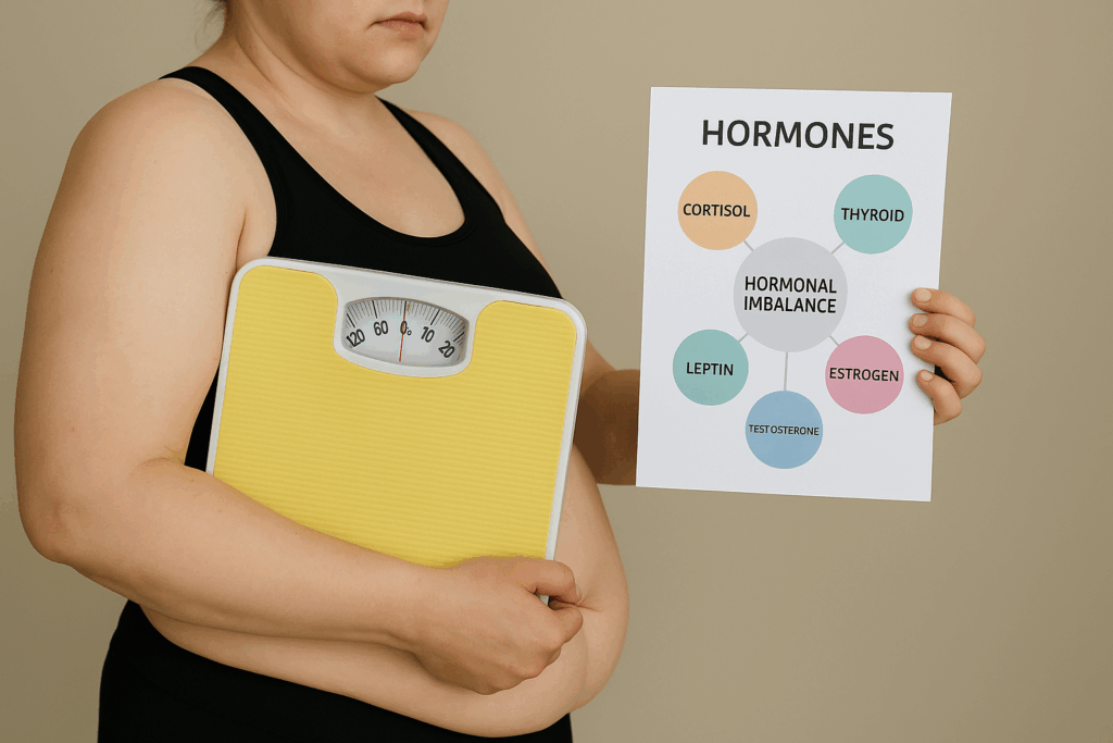 Déséquilibre hormonal et perte de poids chez la femme